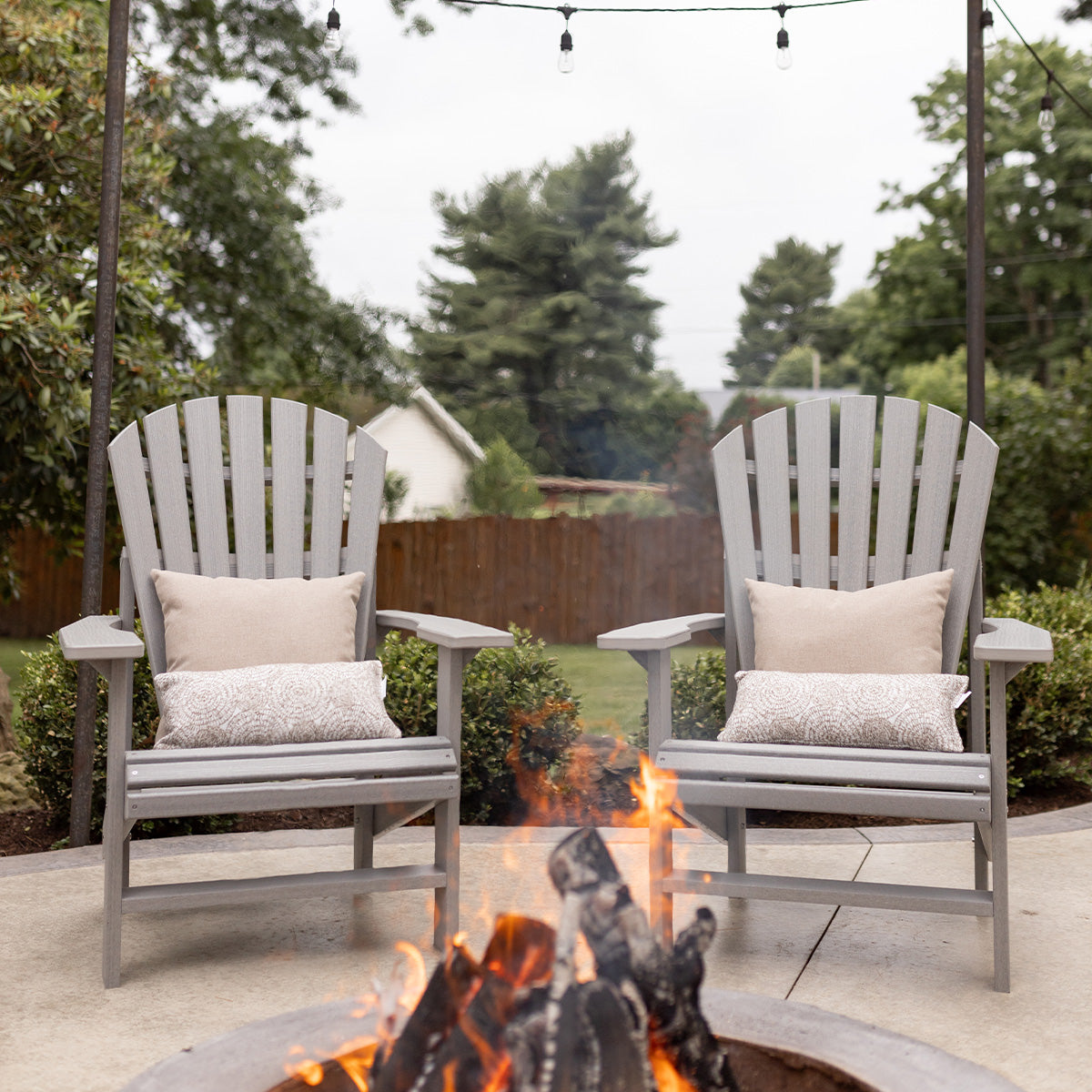 Berlin Gardens Comfo Upright Adirondack Chair, lifestyle photo 4