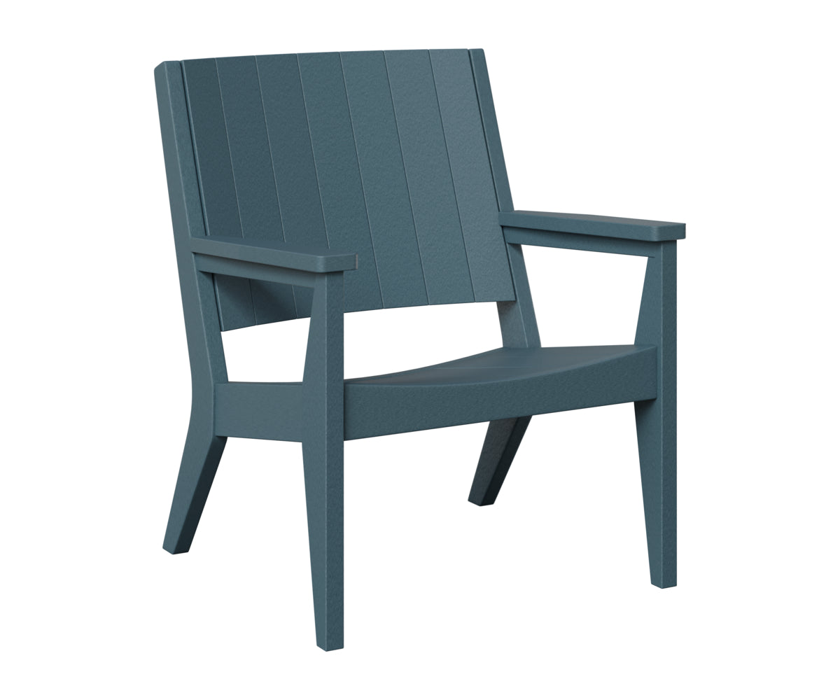 Berlin Gardens Mayhew Chat Chair in Slate