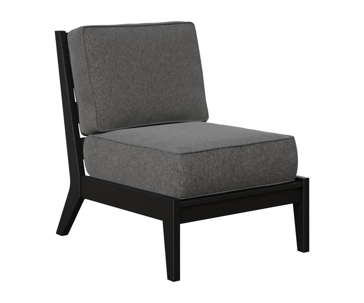 Berlin Gardens Mayhew Center Armless Section in Black