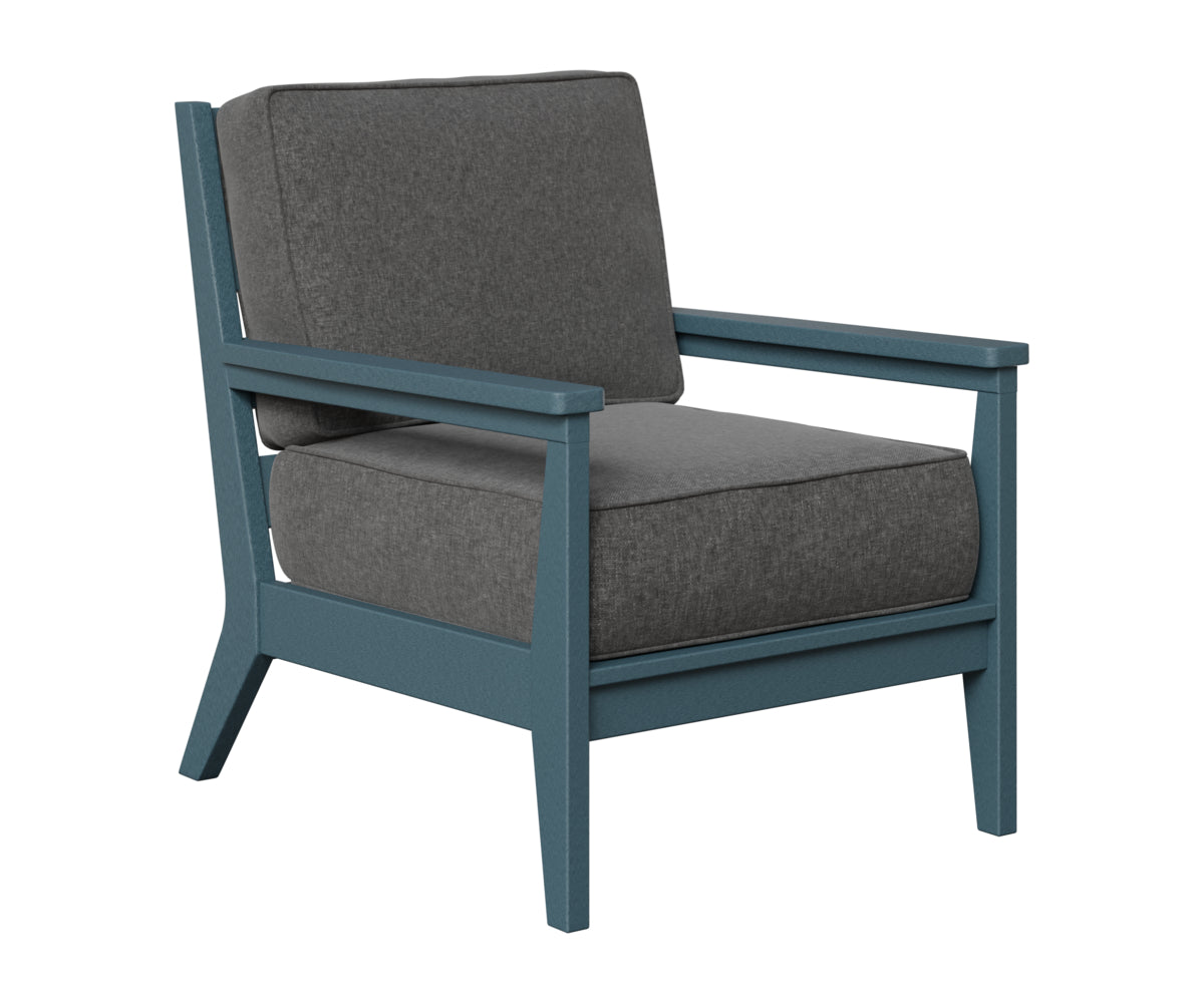 Berlin Gardens Mayhew Club Chair in Slate
