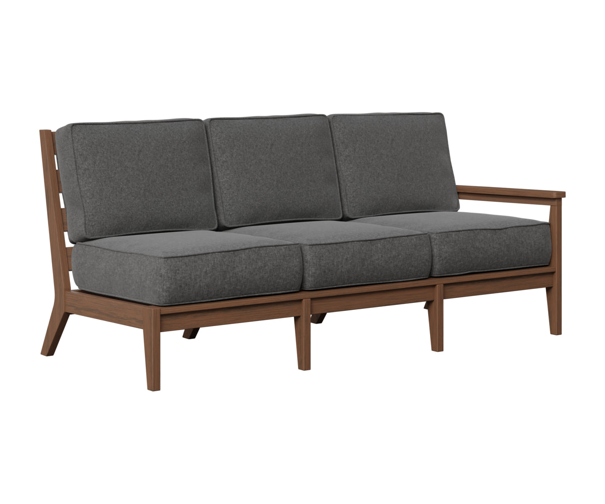 Berlin Gardens Mayhew Left Arm Sofa in Brazilian Walnut