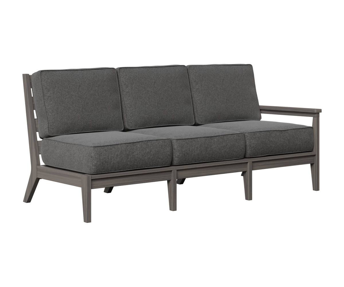 Berlin Gardens Mayhew Left Arm Sofa in Coastal Gray