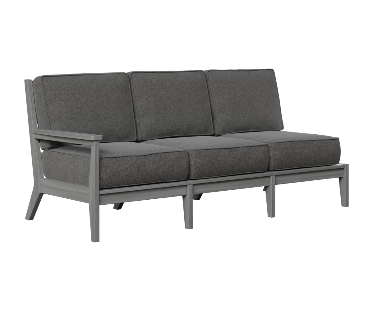 Berlin Gardens Mayhew Right Arm Sofa in Driftwood Gray