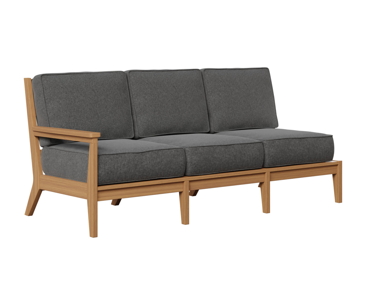 Berlin Gardens Mayhew Right Arm Sofa in Natural Teak