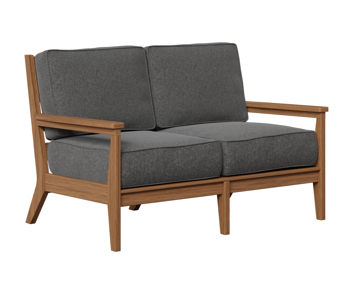 Berlin Gardens Mayhew Loveseat in Antique Mahogany