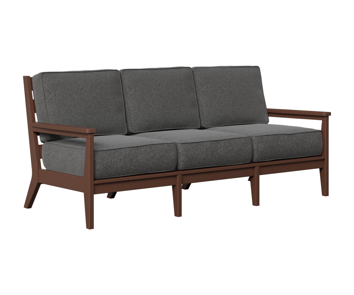 Berlin Gardens Mayhew Sofa in Chocolate Brown