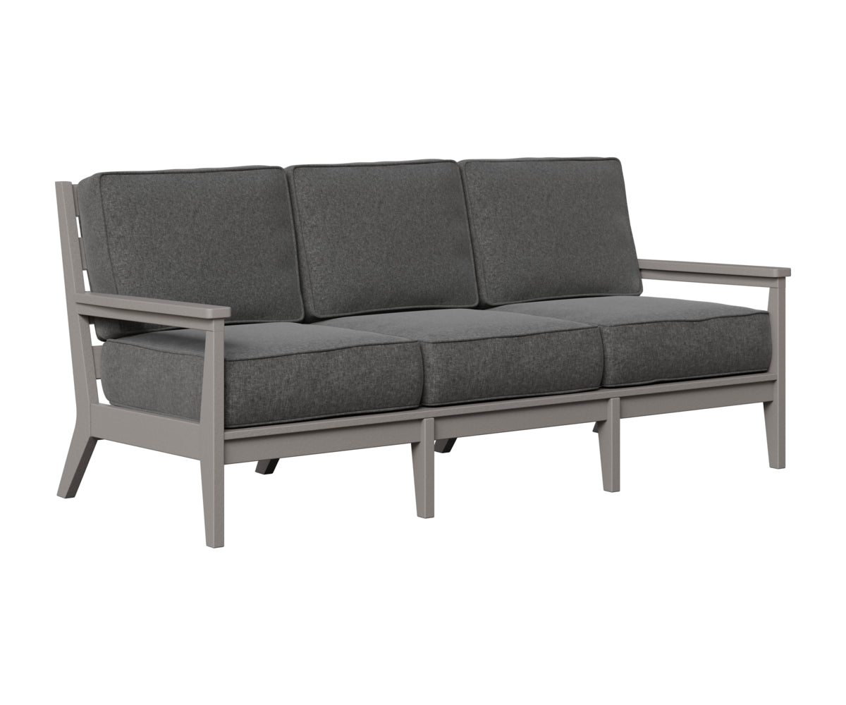 Berlin Gardens Mayhew Sofa in Light Gray