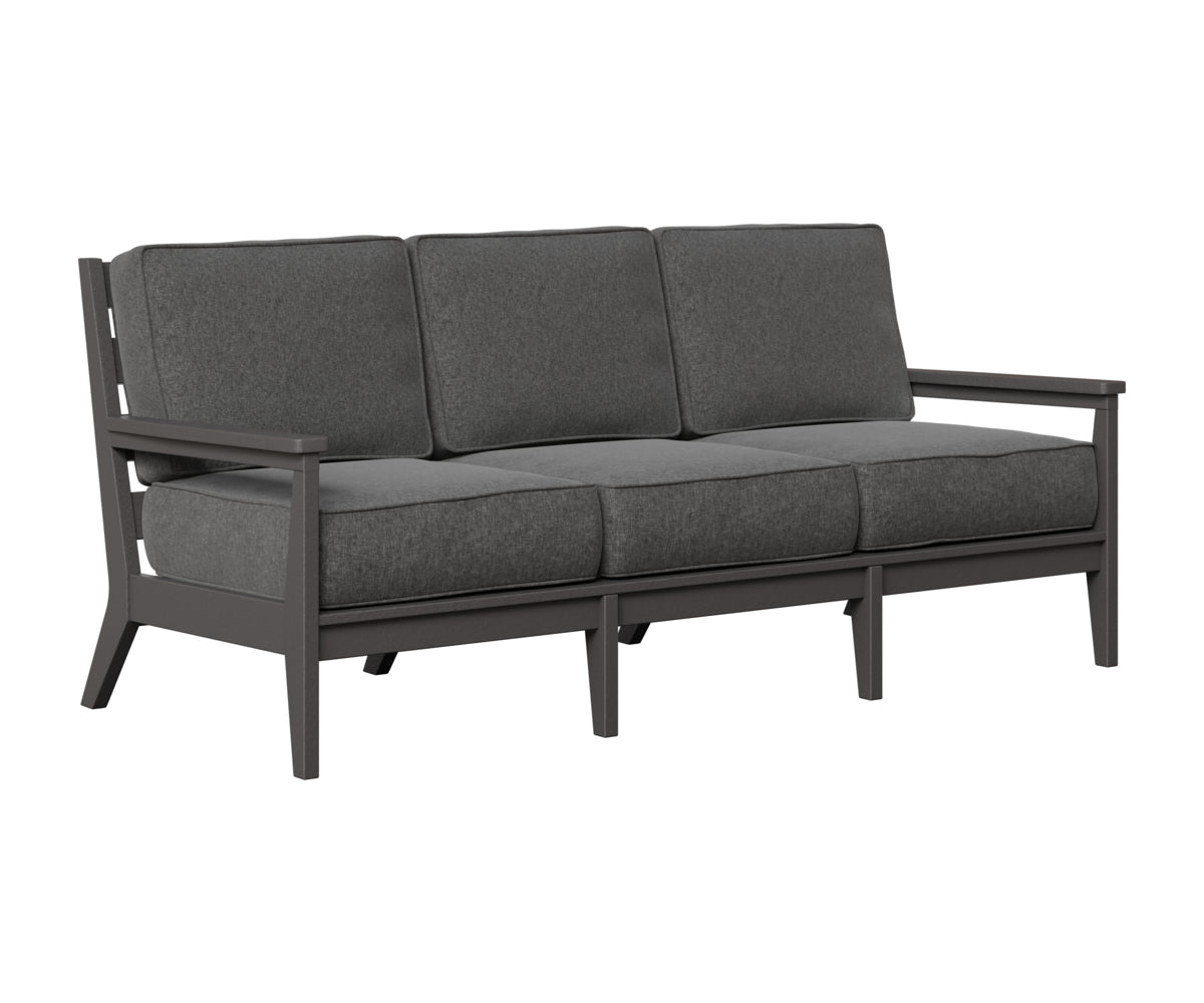 Berlin Gardens Mayhew Sofa in Smoke Gray