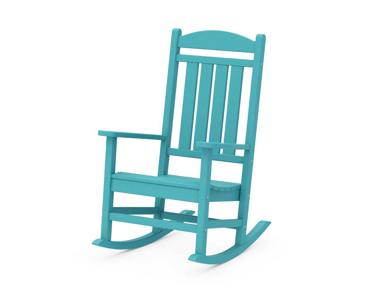 POLYWOOD Presidential Rocking Chair in Aruba
