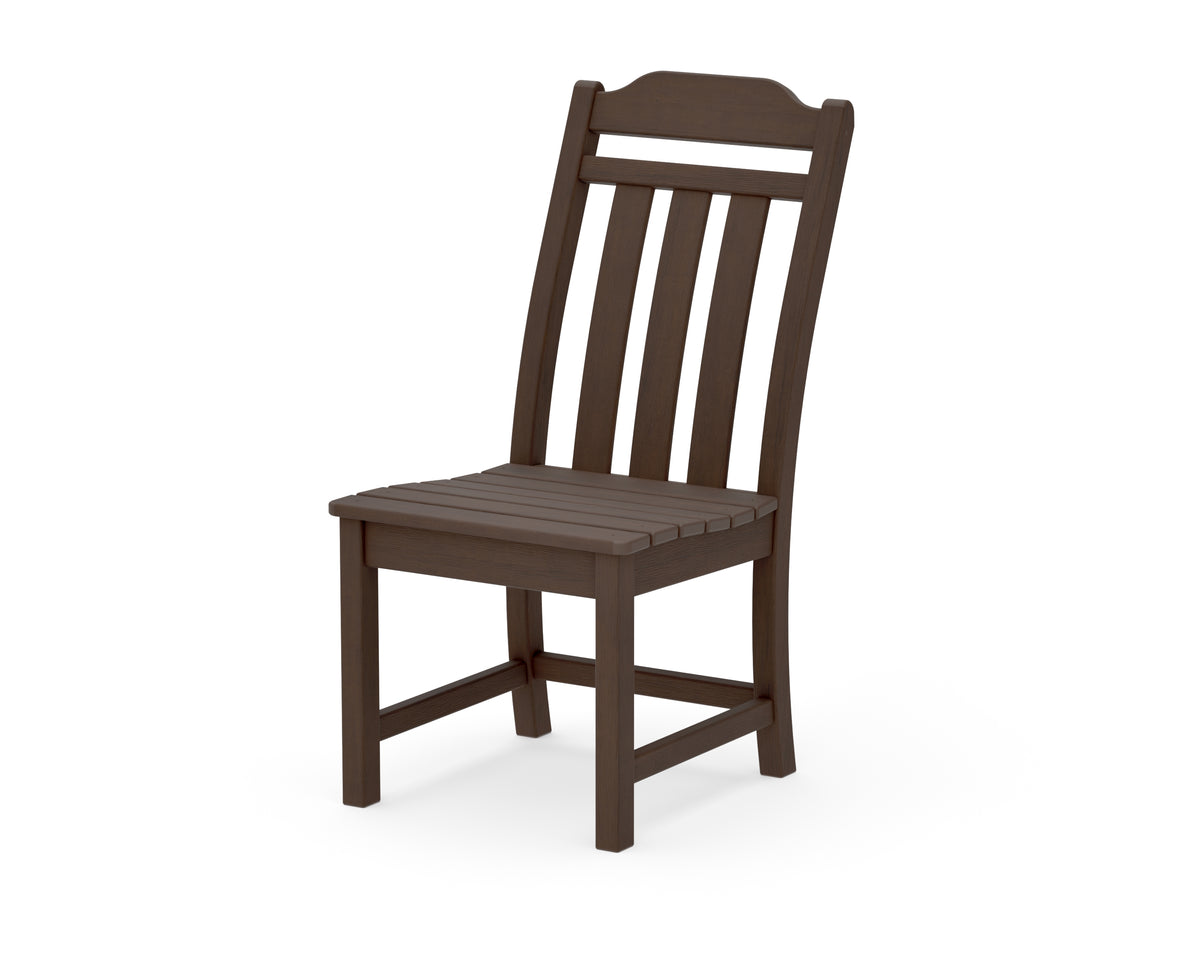 POLYWOOD Cottage Dining Side Chair in Kona