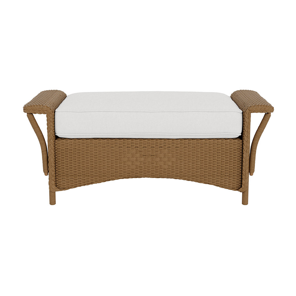 Lloyd Flanders Nantucket Large Ottoman, lifestyle photo 3