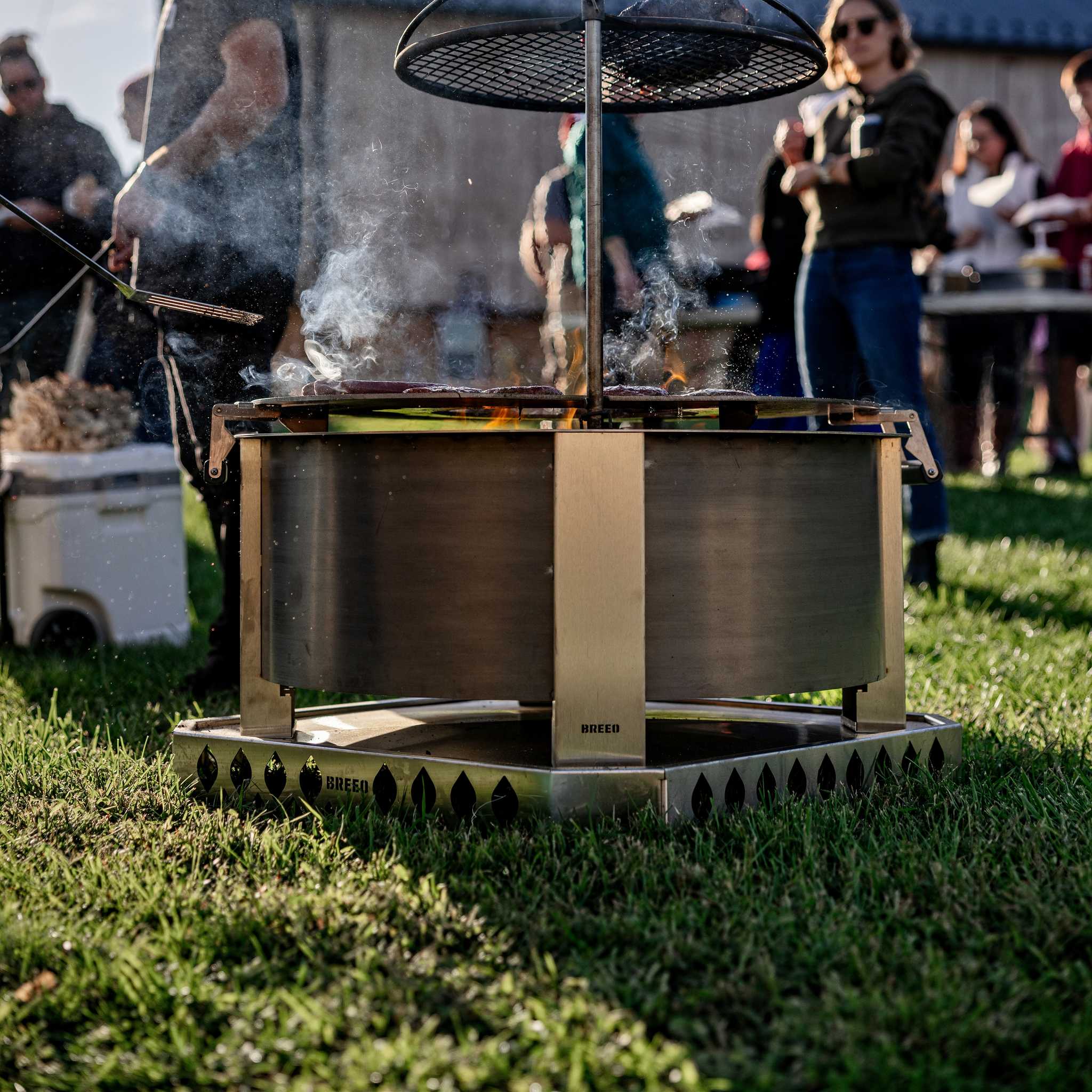 Breeo Smokeless Fire Pit Grilling Bundle
