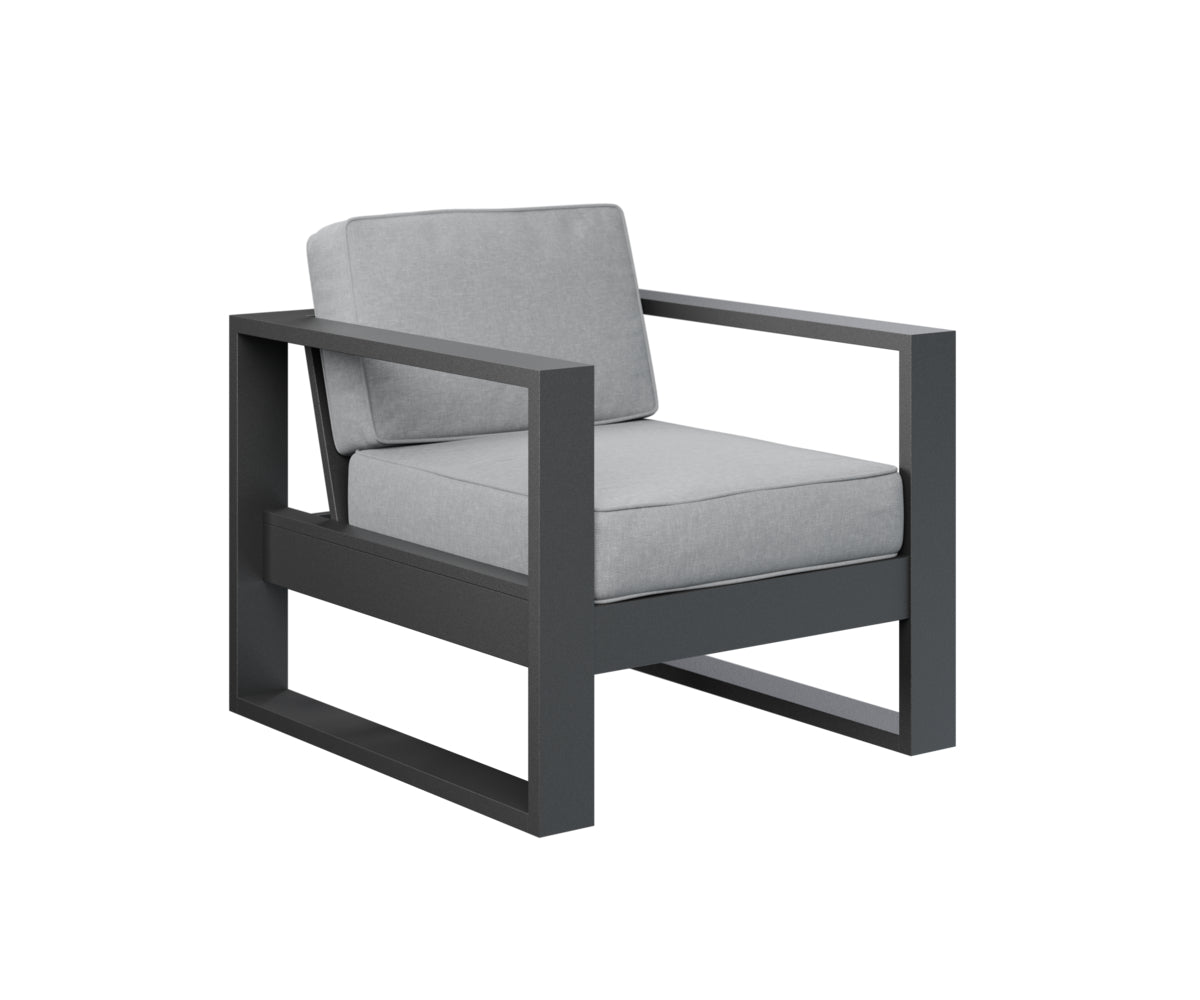 Berlin Gardens Nordic Club Chair in Black