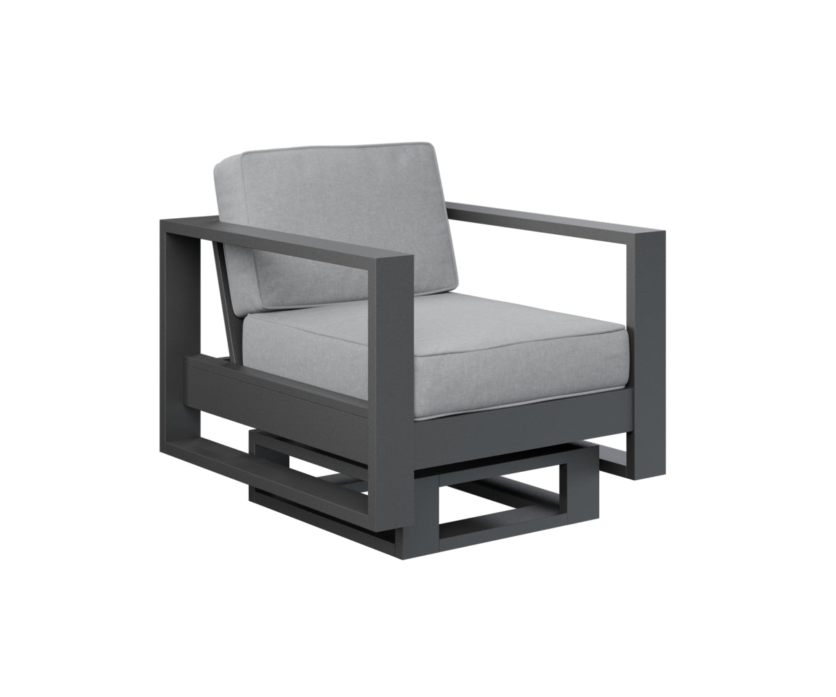 Berlin Gardens Nordic Club Rocker in Black