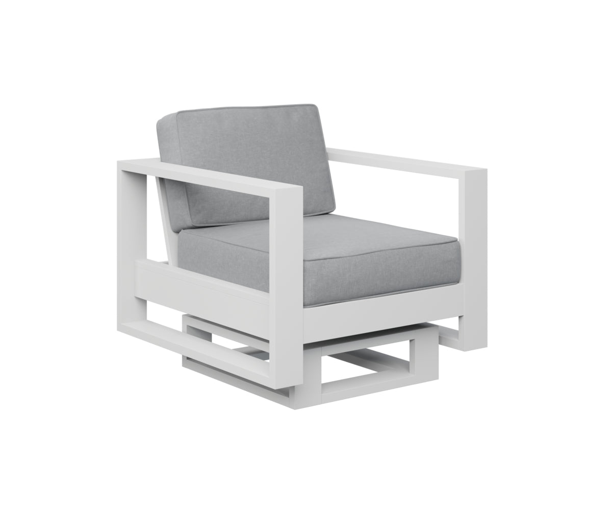 Berlin Gardens Nordic Club Rocker in White