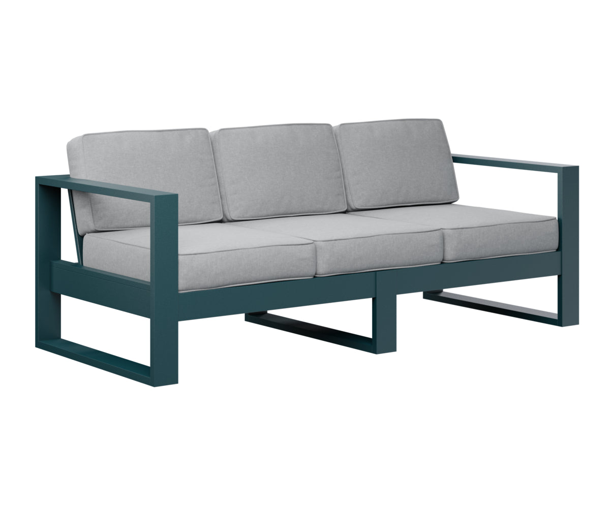 Berlin Gardens Nordic Sofa in Berry