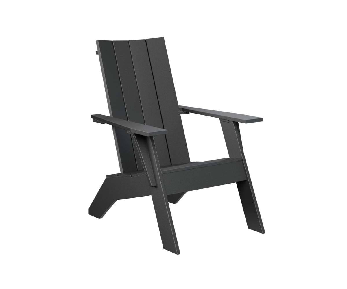 Berlin Gardens Nordic Adirondack Chair in Black