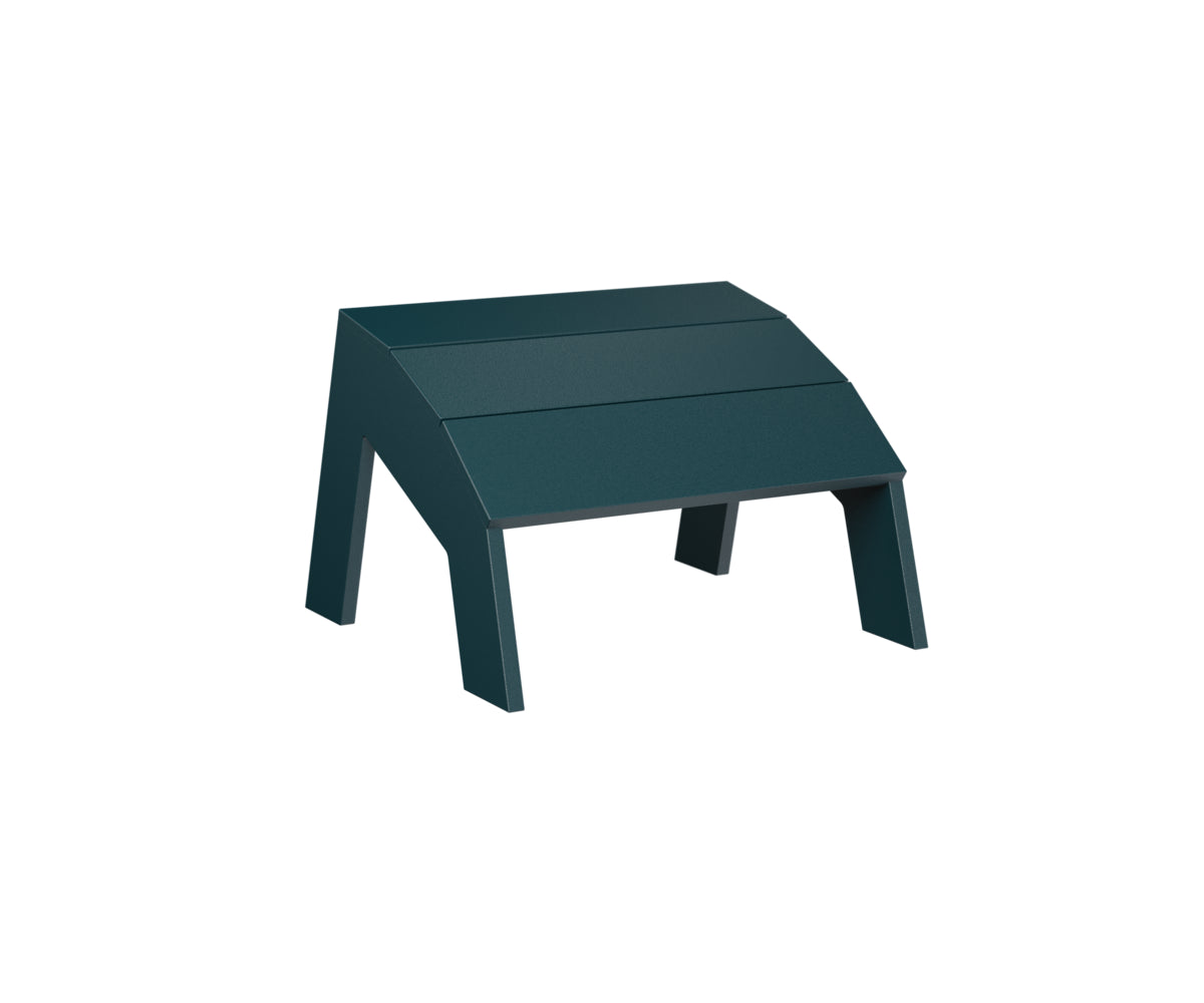 Berlin Gardens Nordic Adirondack Footstool in Berry