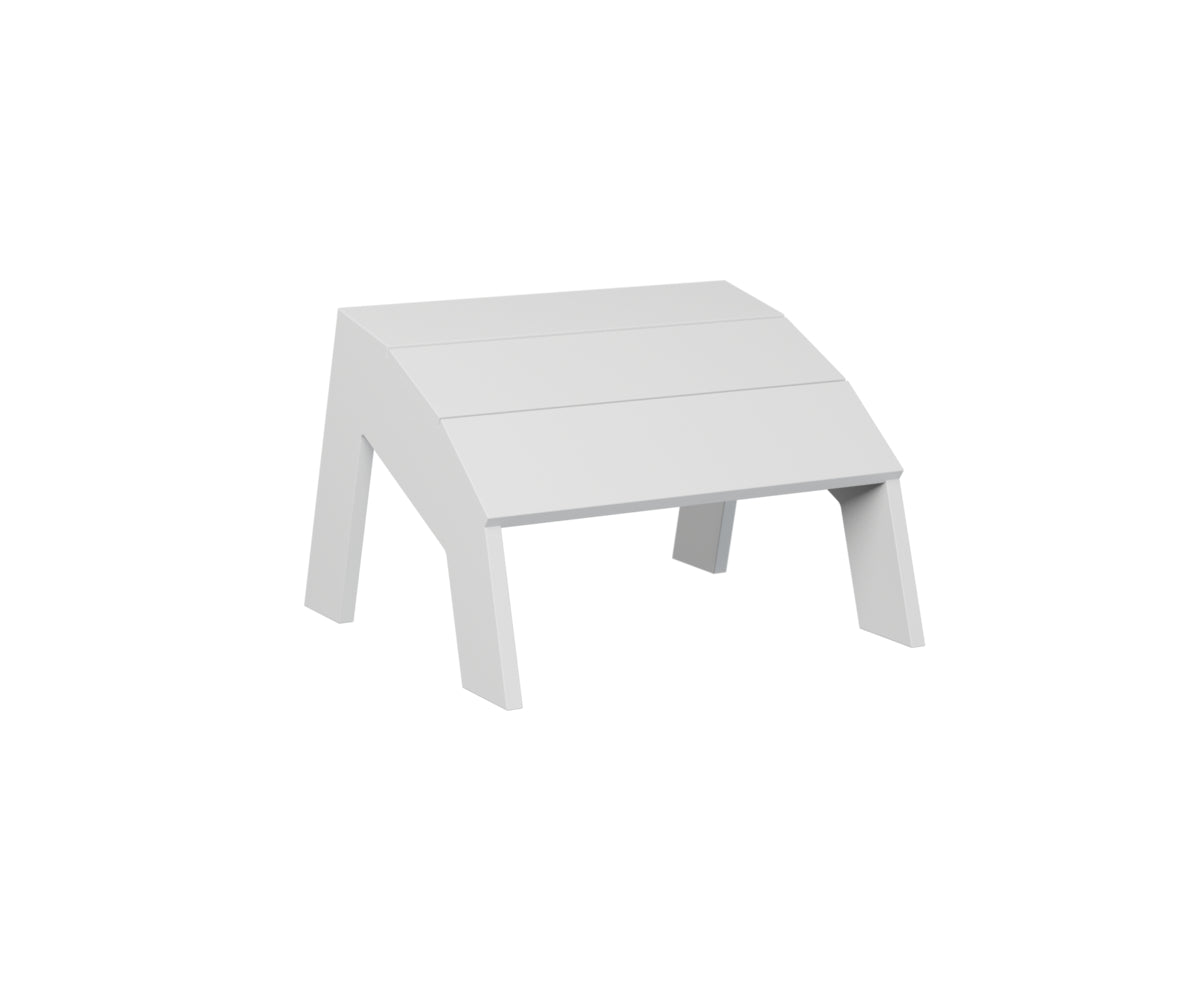 Berlin Gardens Nordic Adirondack Footstool in White
