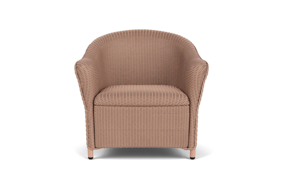 Lloyd Flanders Reflections Lounge Chair with Padded Seat in Rosewood