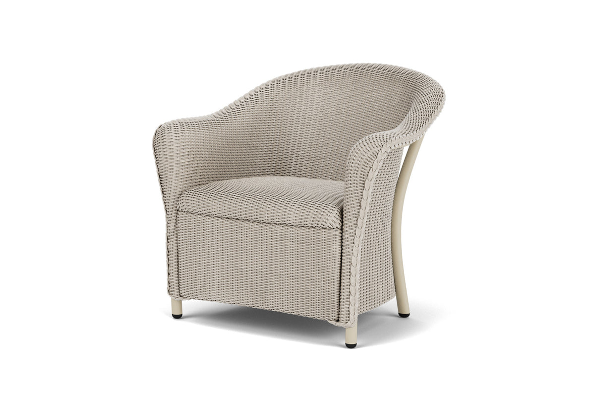 Lloyd Flanders Reflections Lounge Chair with Padded Seat in Linen, view 10