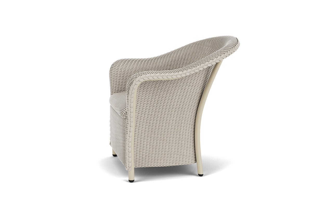 Lloyd Flanders Reflections Lounge Chair with Padded Seat in Linen, view 9