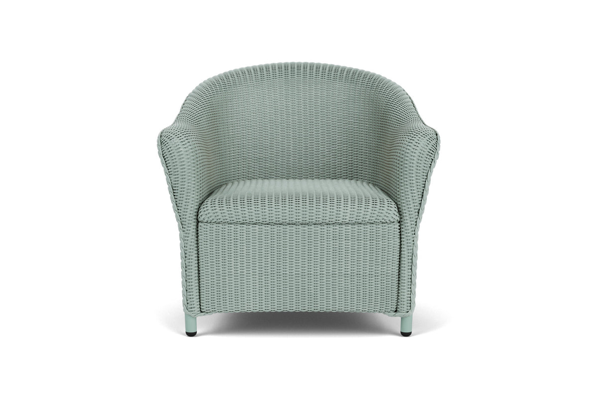 Lloyd Flanders Reflections Lounge Chair with Padded Seat in Sea Glass