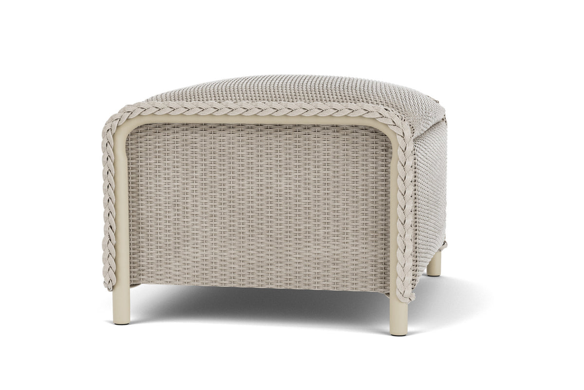 Lloyd Flanders Reflections Ottoman, Padded in Linen, view 4