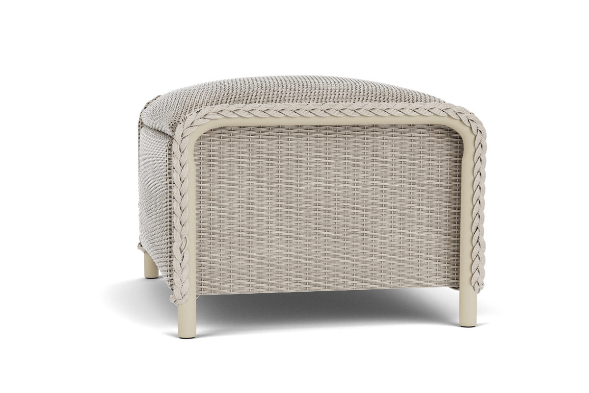 Lloyd Flanders Reflections Ottoman, Padded in Linen, view 9