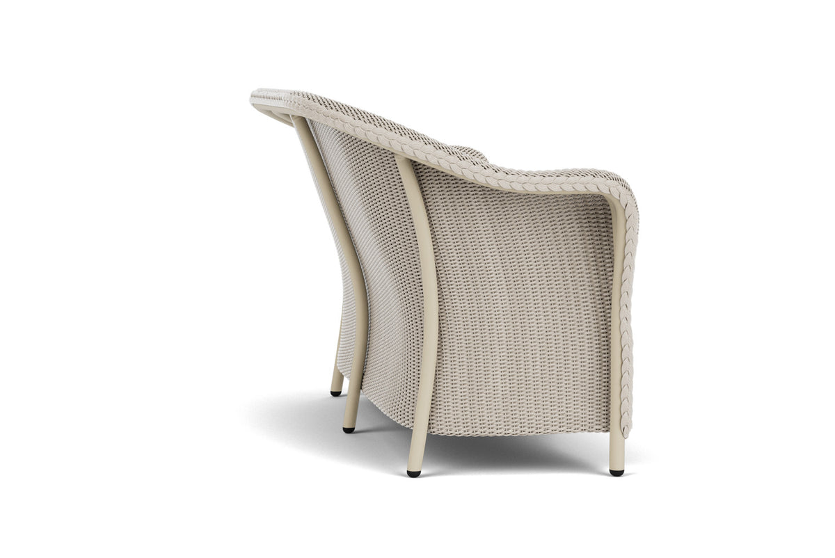 Lloyd Flanders Reflections Loveseat with Padded Seat in Linen, view 5