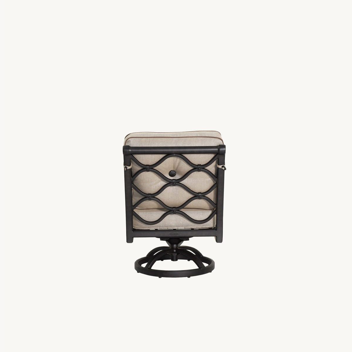 Castelle Villa Bianca Cushioned Swivel Rocker, view 5