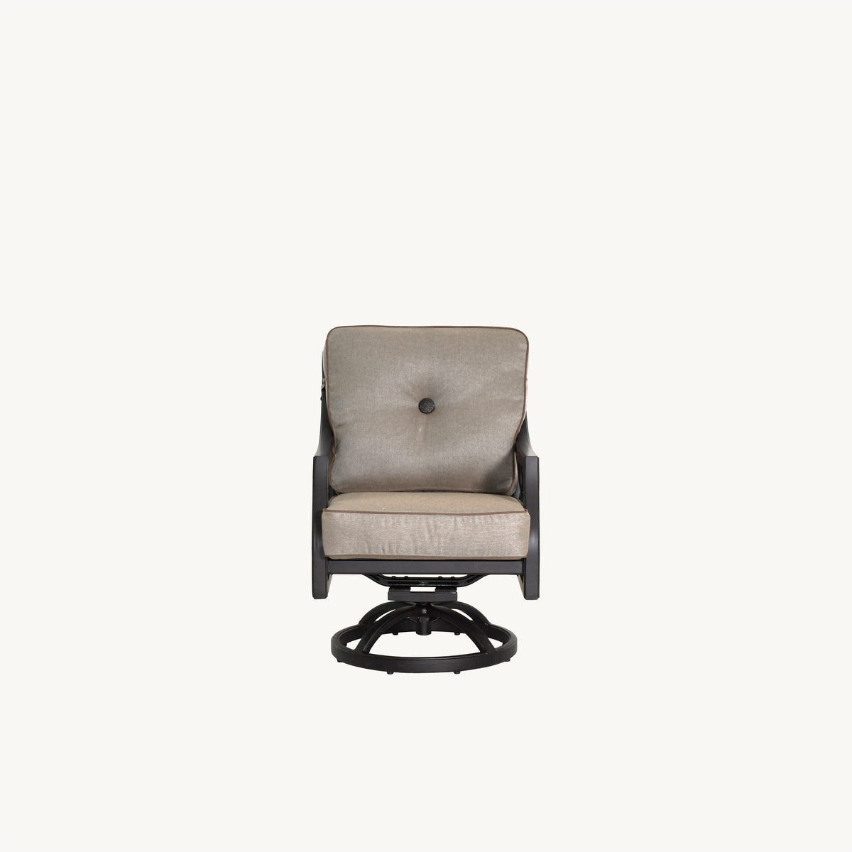 Castelle Villa Bianca Cushioned Swivel Rocker, view 2