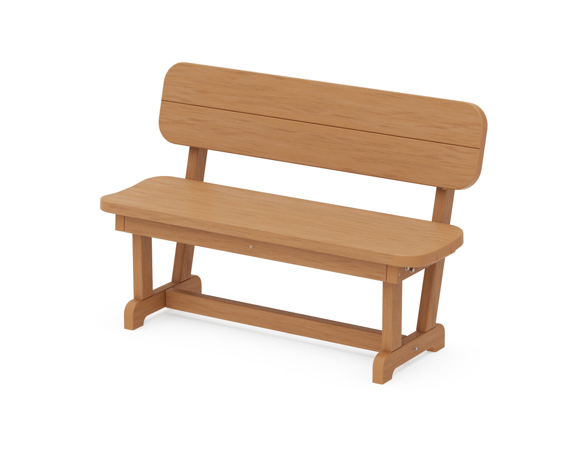 POLYWOOD Park 48" Bench in Natural