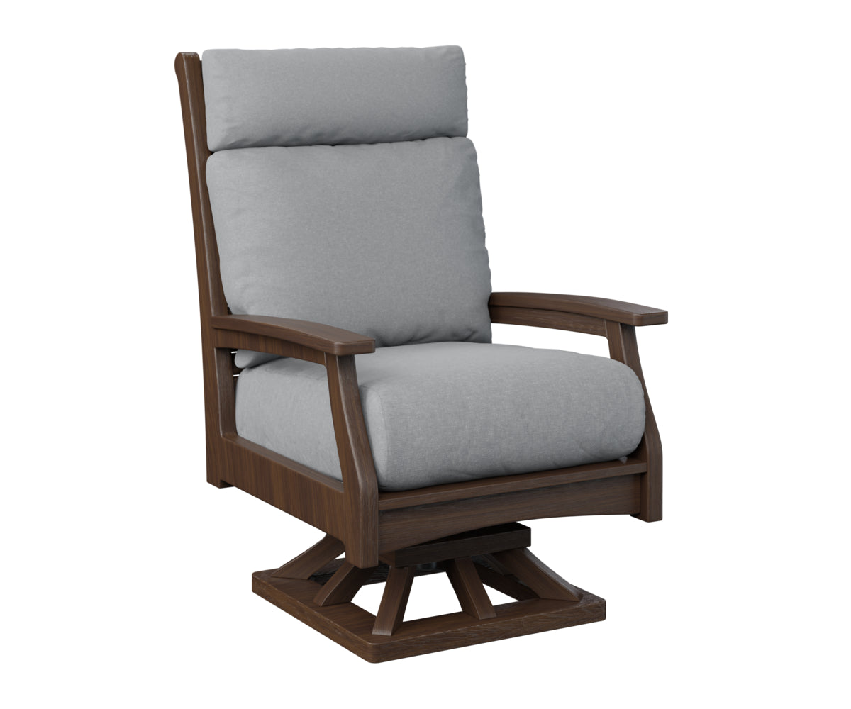 Classic Terrace High Back Swivel Rocker