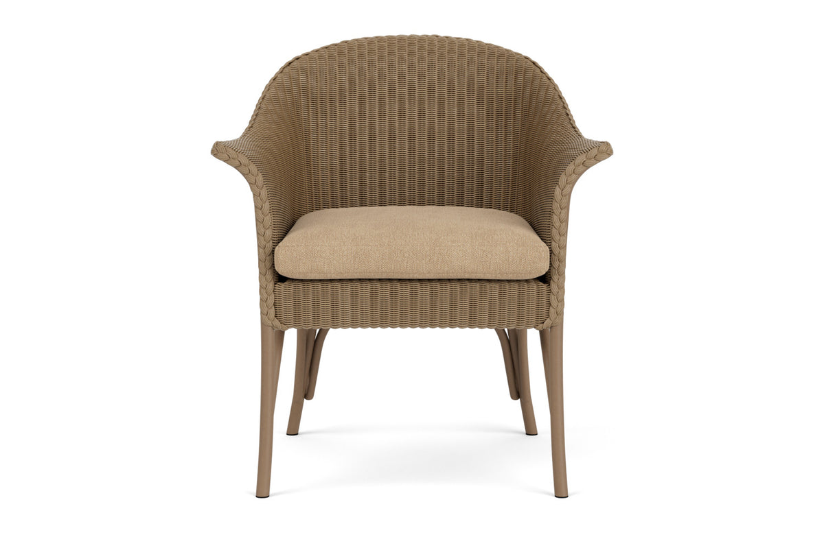 Lloyd Flanders All Seasons Lounge Chair in Fawn with Hayden Sand fabric