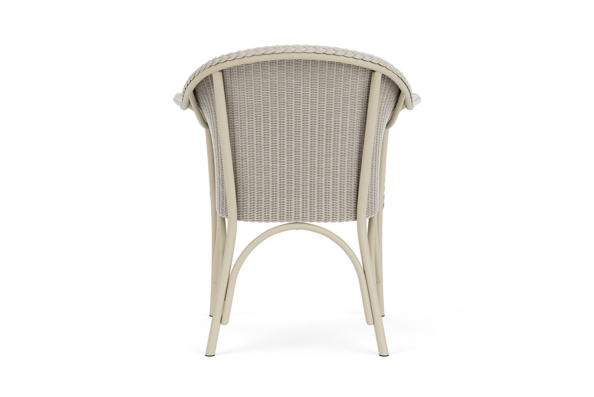 Lloyd Flanders All Seasons Dining Armchair with Padded Seat in Linen, view 7