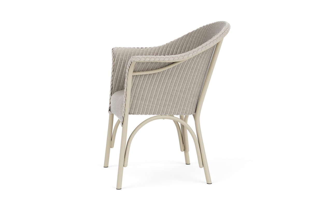 Lloyd Flanders All Seasons Dining Armchair with Padded Seat in Linen, view 9