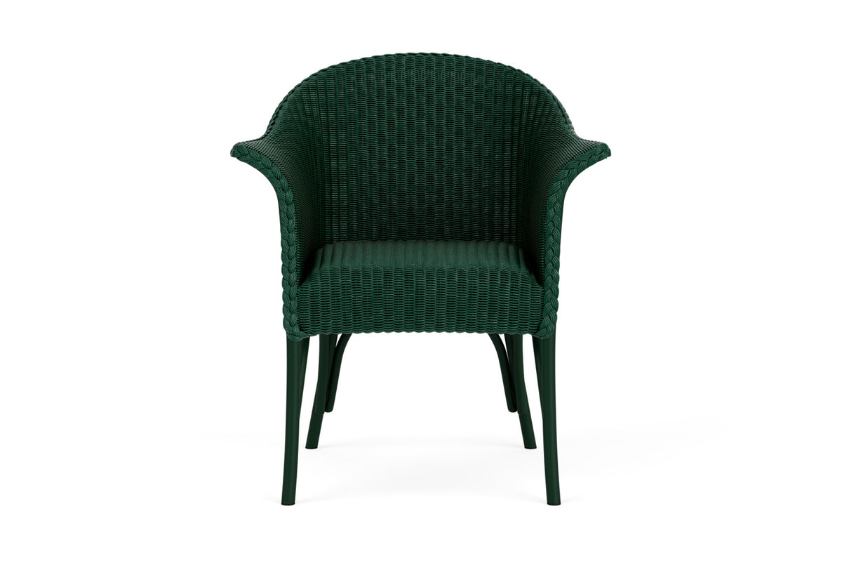 Lloyd Flanders All Seasons Dining Armchair with Padded Seat in Woodland
