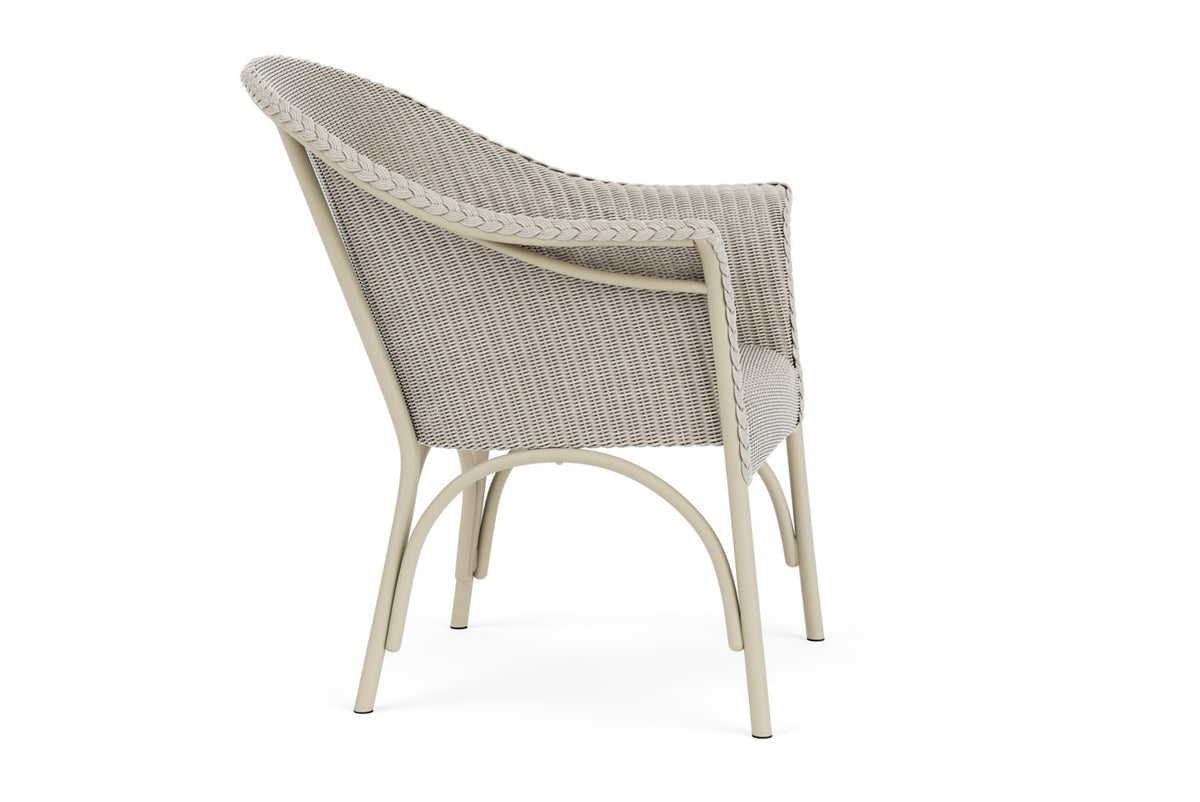 Lloyd Flanders All Seasons Lounge Chair with Padded Seat in Linen, view 4