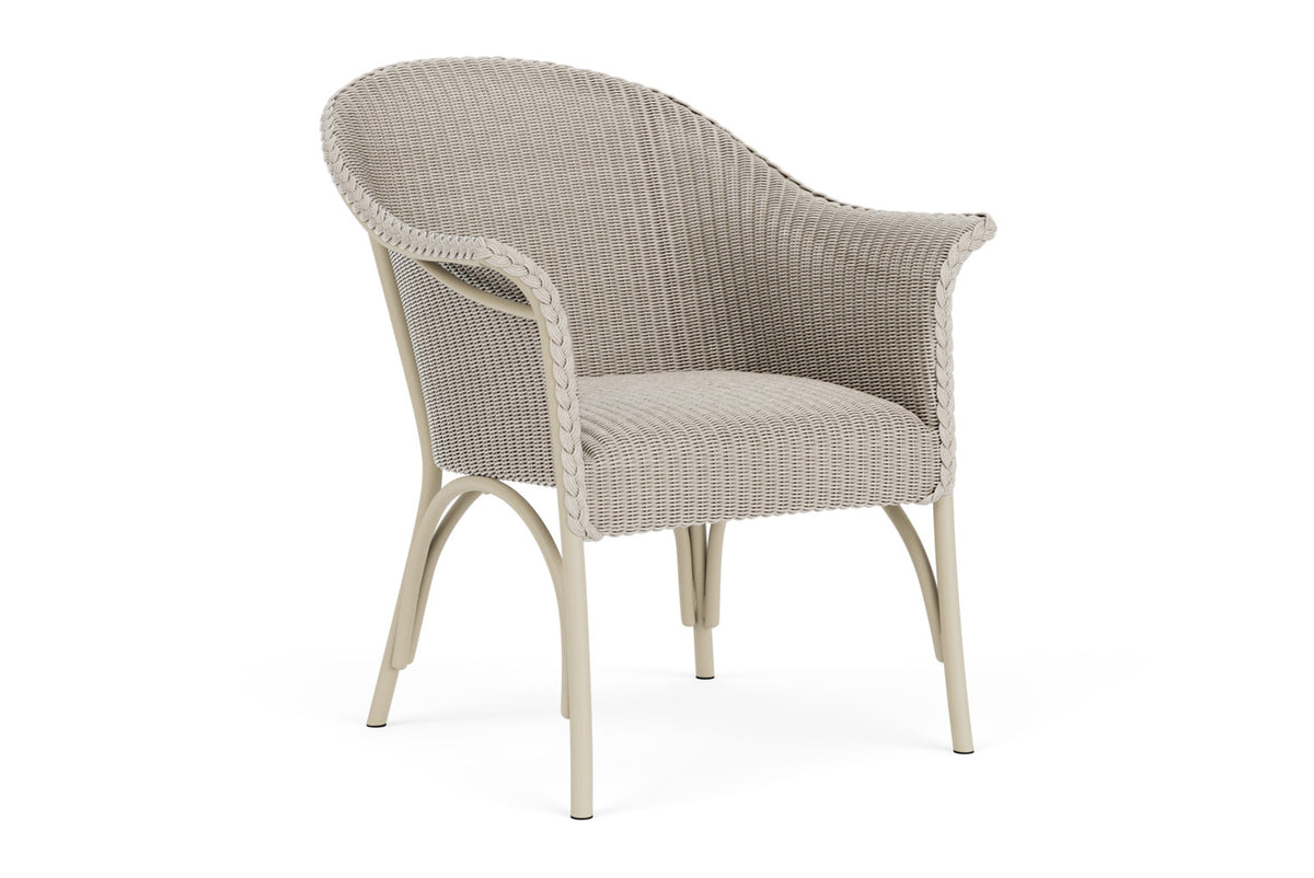 Lloyd Flanders All Seasons Lounge Chair with Padded Seat in Linen, view 2
