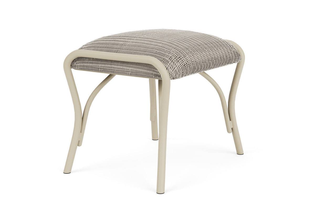 Lloyd Flanders All Seasons Ottoman with Padded Seat in Linen, view 8