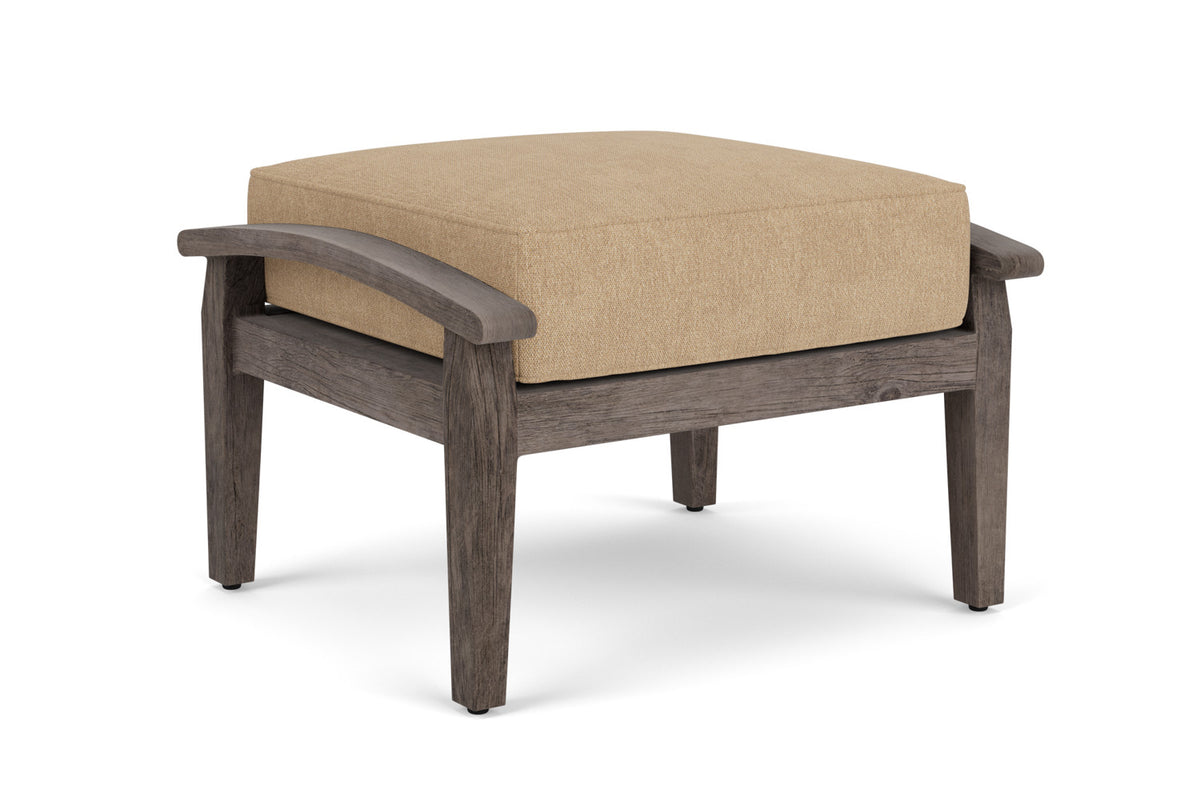 Lloyd Flanders Frontier Ottoman with Hayden Sand fabric, view 2
