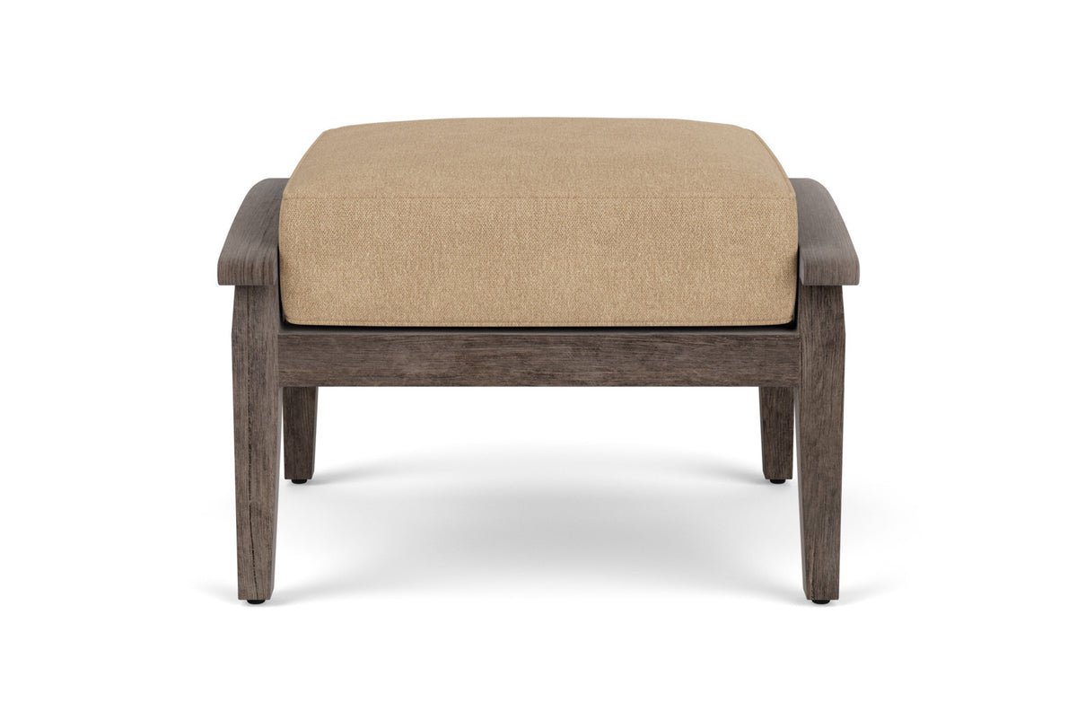 Lloyd Flanders Frontier Ottoman with Hayden Sand fabric, view 7
