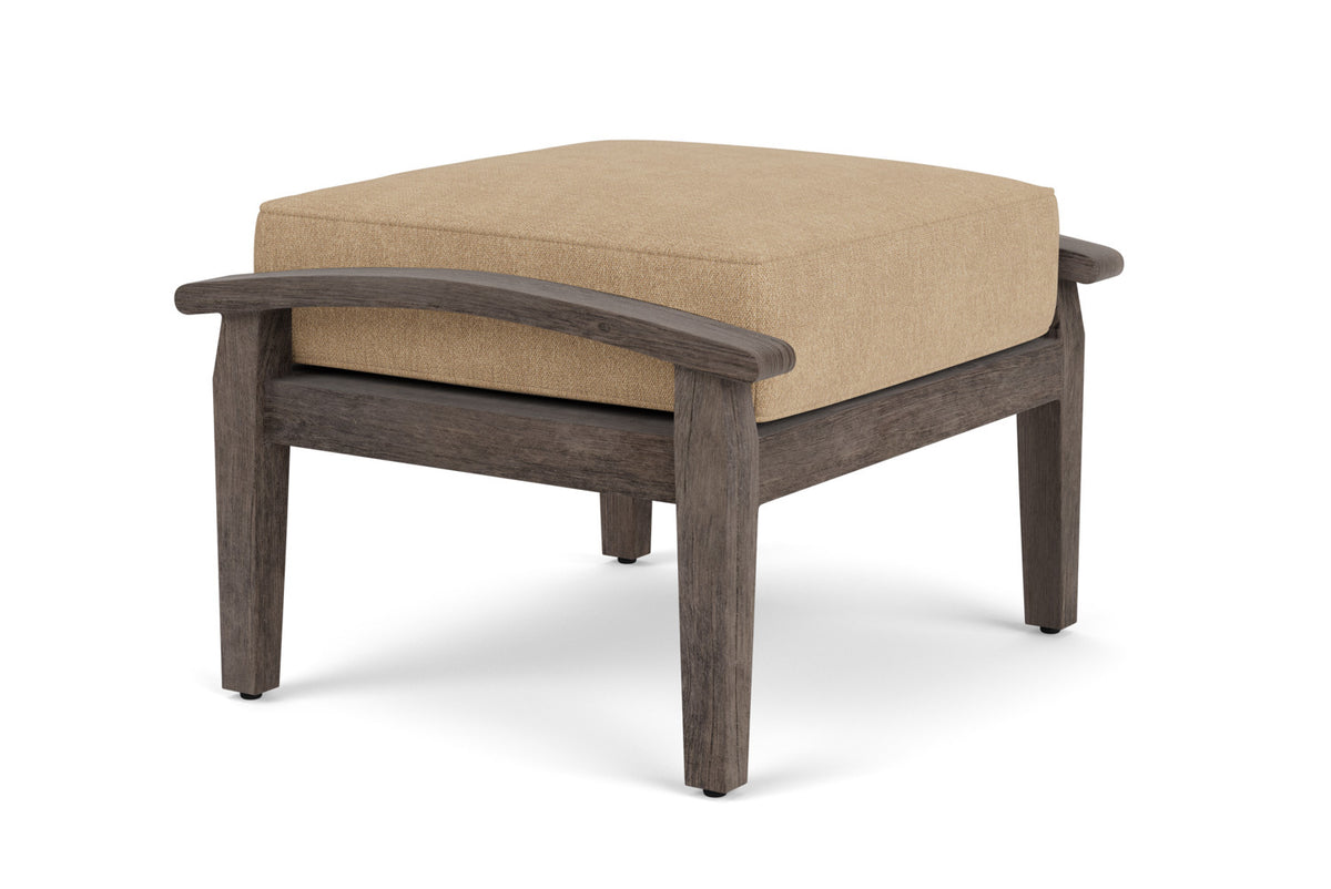 Lloyd Flanders Frontier Ottoman with Hayden Sand fabric, view 8