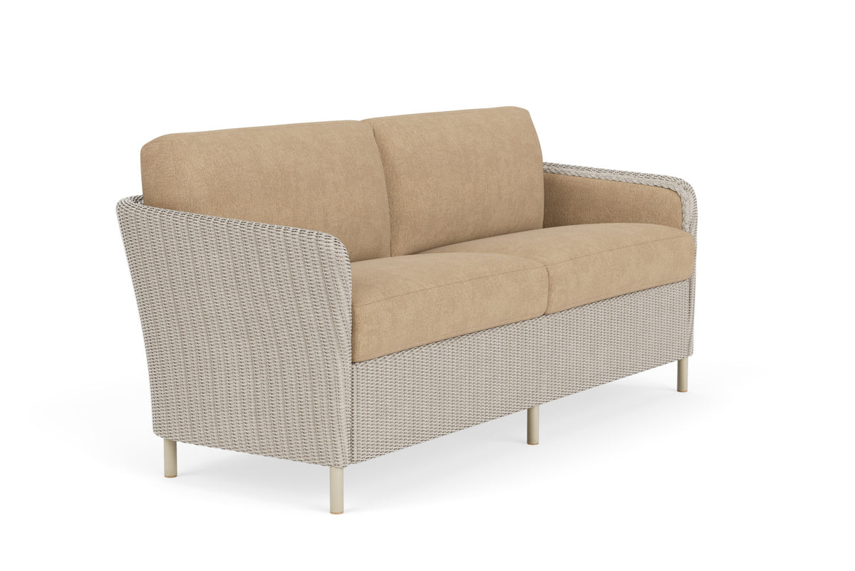 Lloyd Flanders Visions Sofa in Linen with Hayden Sand fabric, view 3
