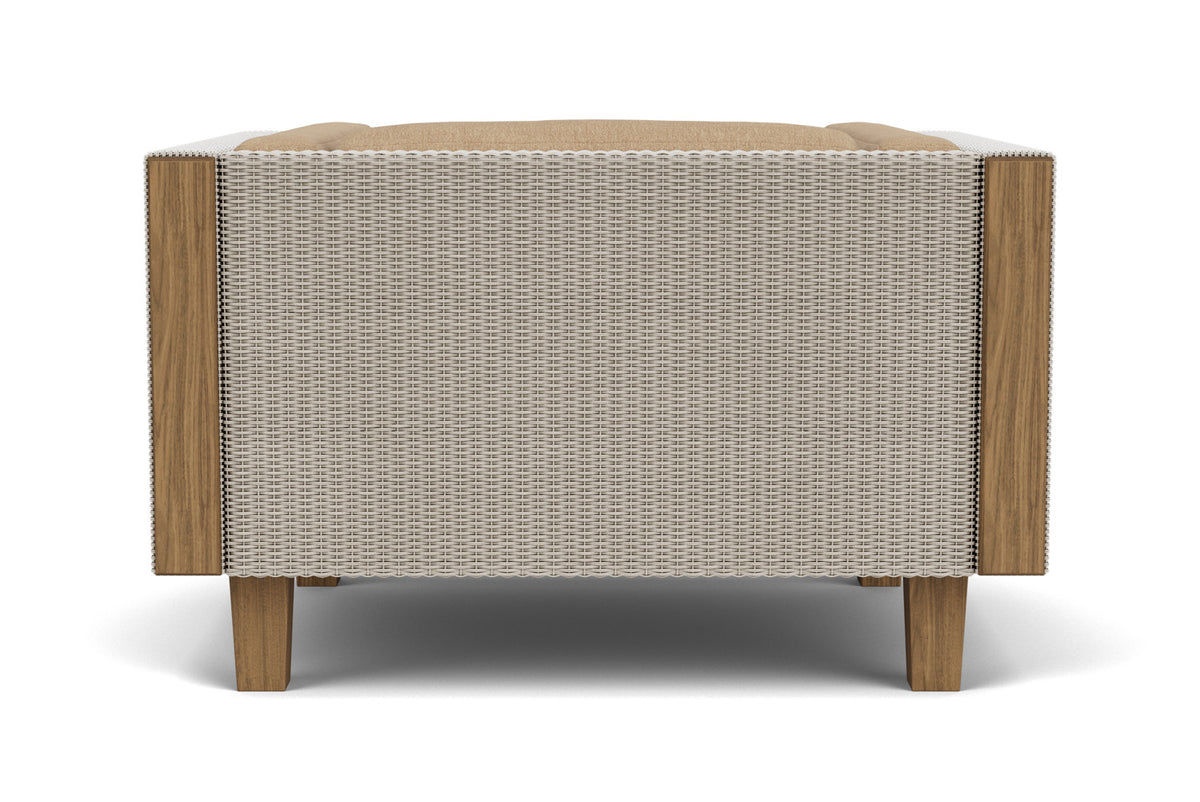 Lloyd Flanders Catalina Lounge Chair in Linen with Hayden Sand fabric, view 7