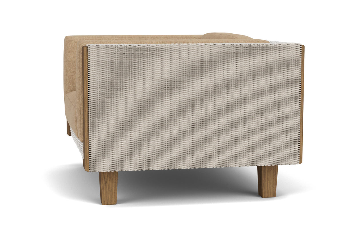 Lloyd Flanders Catalina Lounge Chair in Linen with Hayden Sand fabric, view 9
