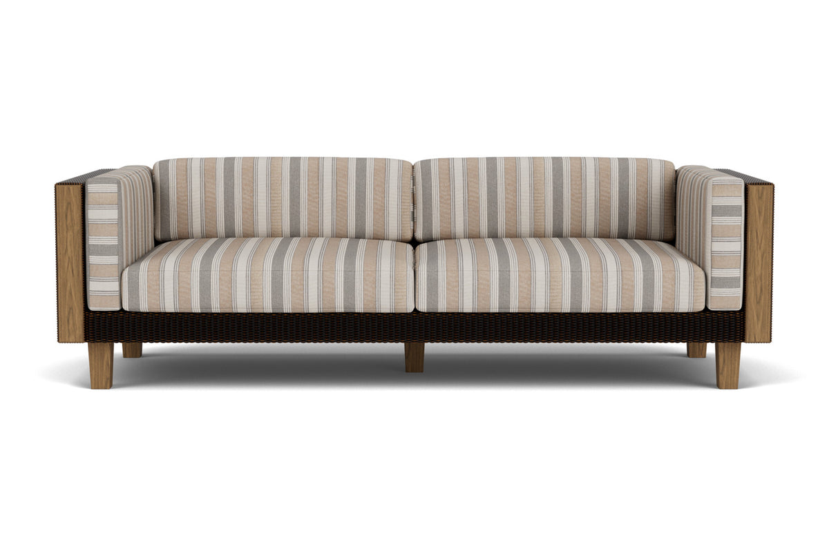 Lloyd Flanders Catalina Living Room Set in Mink with Hayden Sand fabric