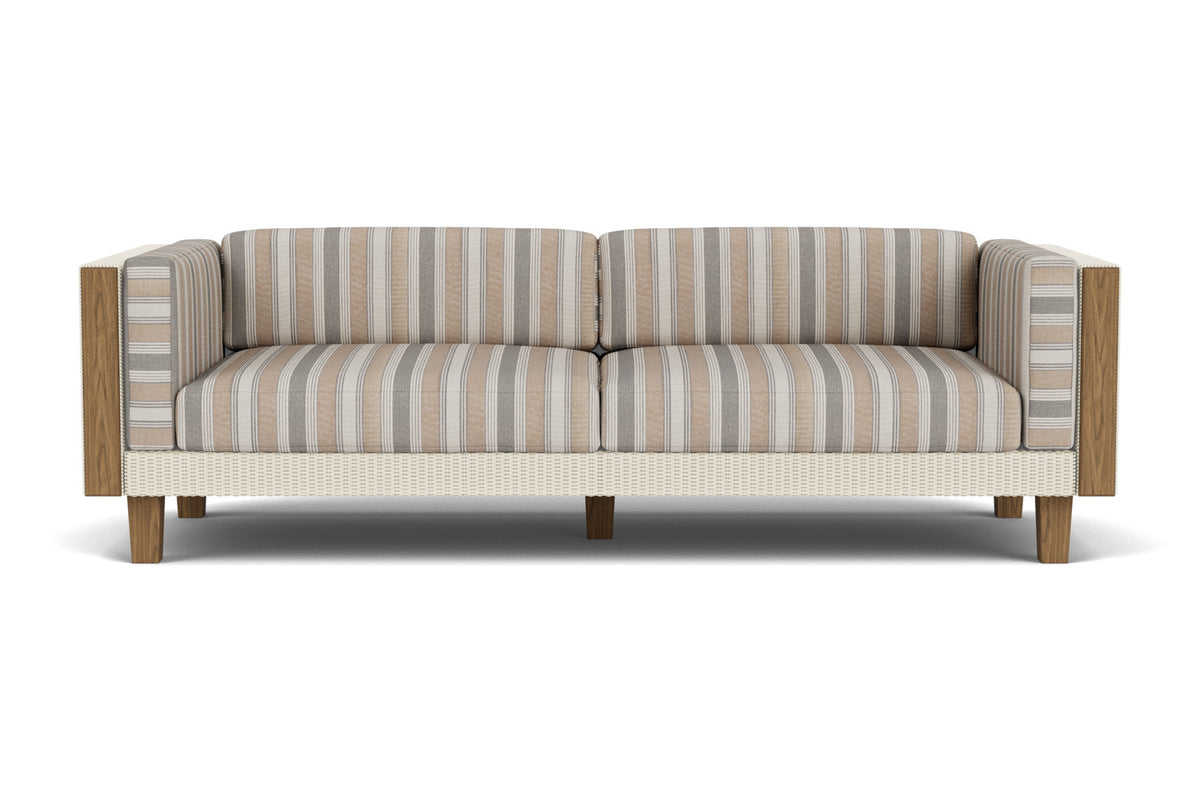 Lloyd Flanders Catalina Sofa in Ivory with Hayden Sand fabric