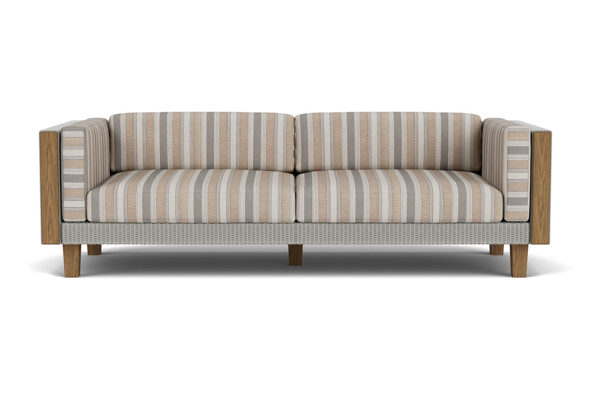 Lloyd Flanders Catalina Sofa in Platinum with Hayden Sand fabric